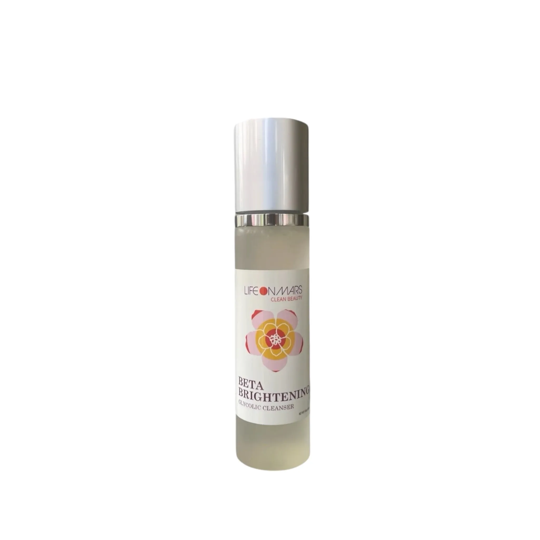 Beta Brightening Cleanser – Glycolic Treatment Cleanser for  All Skins- 4 oz. Airless Pump