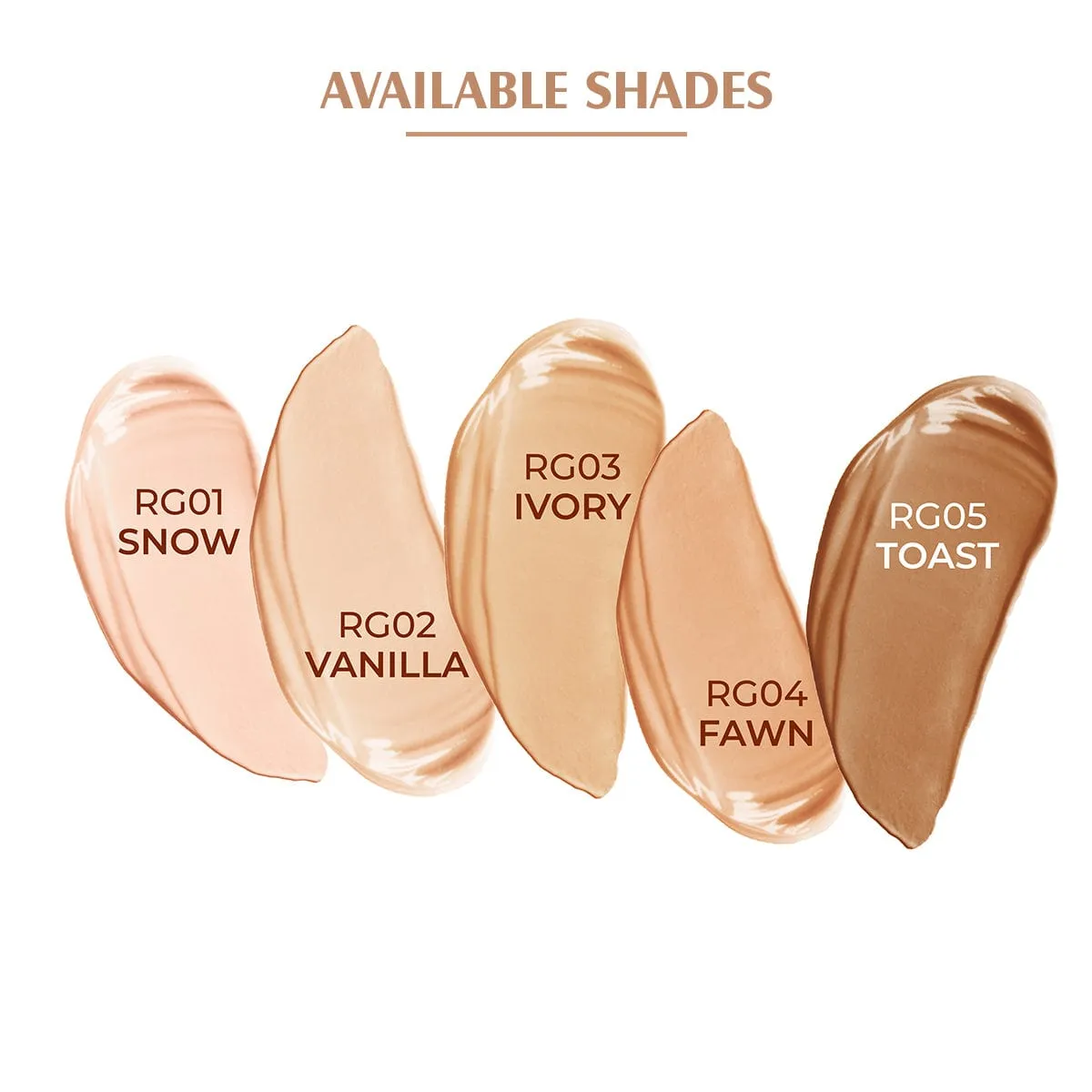 Ecostay Radiant Gel Foundation - Vanilla