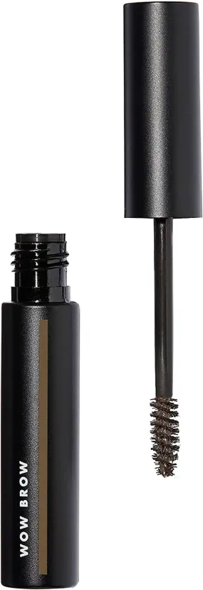 e.l.f. Wow Brow Gel, Volumizing, Buildable, Wax-Gel Hybrid, Creates Full, Voluminous-Looking Brows, Locks Brow Hairs in Place, Neutral Brown, Fiber-Infused 3.5G