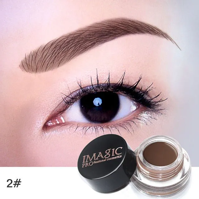 IMAGIC Professional Eye Brow Gel Tint Natural Long Lasting Waterproof  Eyebrow Eyebrow Cream  Makeup  Cosmetics With  Brush