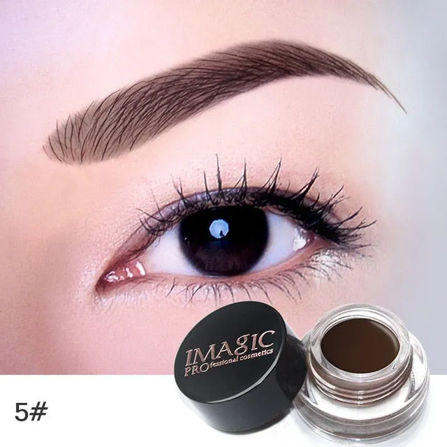 IMAGIC Professional Eye Brow Gel Tint Natural Long Lasting Waterproof  Eyebrow Eyebrow Cream  Makeup  Cosmetics With  Brush