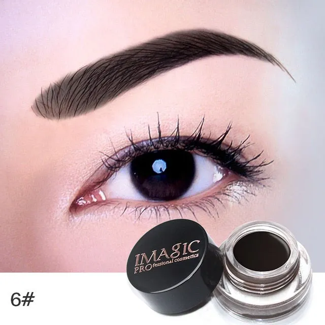 IMAGIC Professional Eye Brow Gel Tint Natural Long Lasting Waterproof  Eyebrow Eyebrow Cream  Makeup  Cosmetics With  Brush