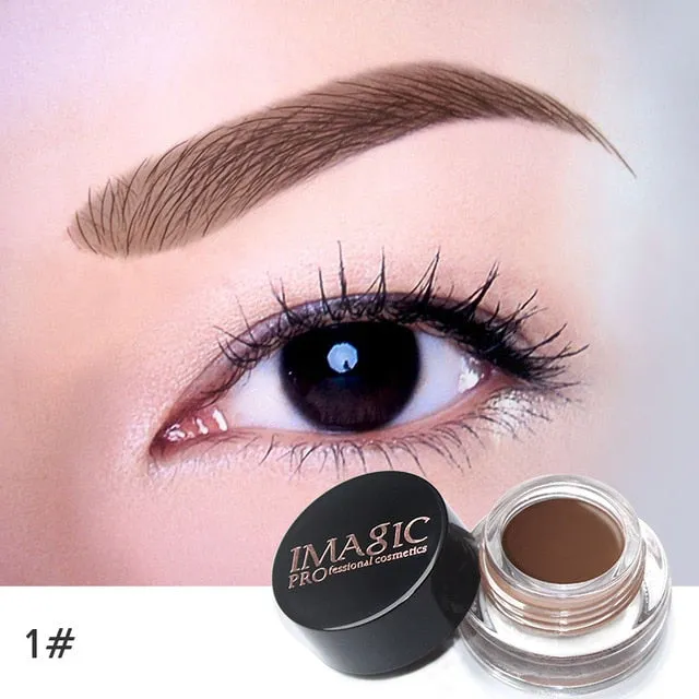 IMAGIC Professional Eye Brow Gel Tint Natural Long Lasting Waterproof  Eyebrow Eyebrow Cream  Makeup  Cosmetics With  Brush
