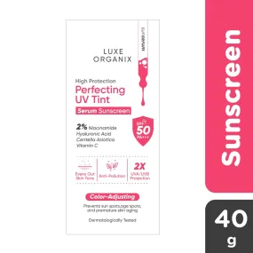 Luxe Organix Perfecting UV Tint Serum Sunscreen SPF 50 PA     40ml