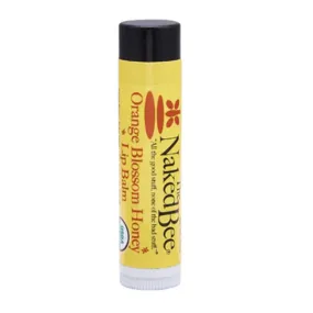 Naked Bee Orange Blossom Honey USDA Organic Lip Balm .15oz
