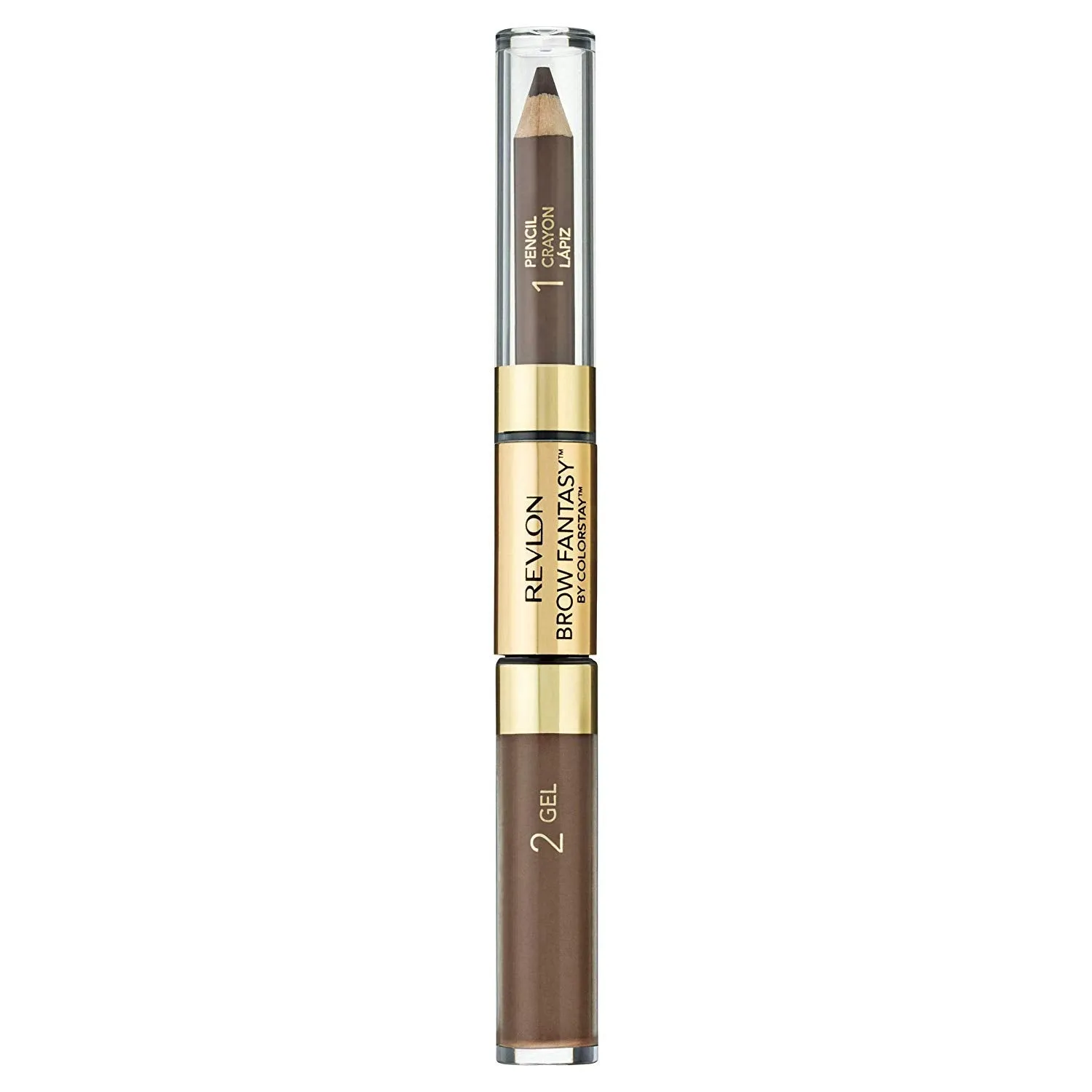 Revlon Brow Fantasy Pencil & Gel by ColorStay, Light Brown