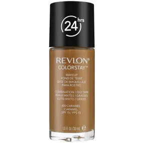 REVLON - ColorStay Makeup for Combination/Oily Skin 400 Caramel - 1 fl. oz. (30 ml)