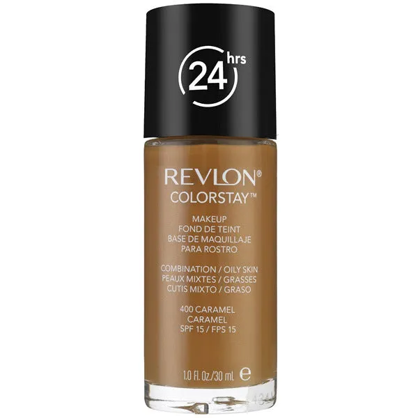 REVLON - ColorStay Makeup for Combination/Oily Skin 400 Caramel - 1 fl. oz. (30 ml)