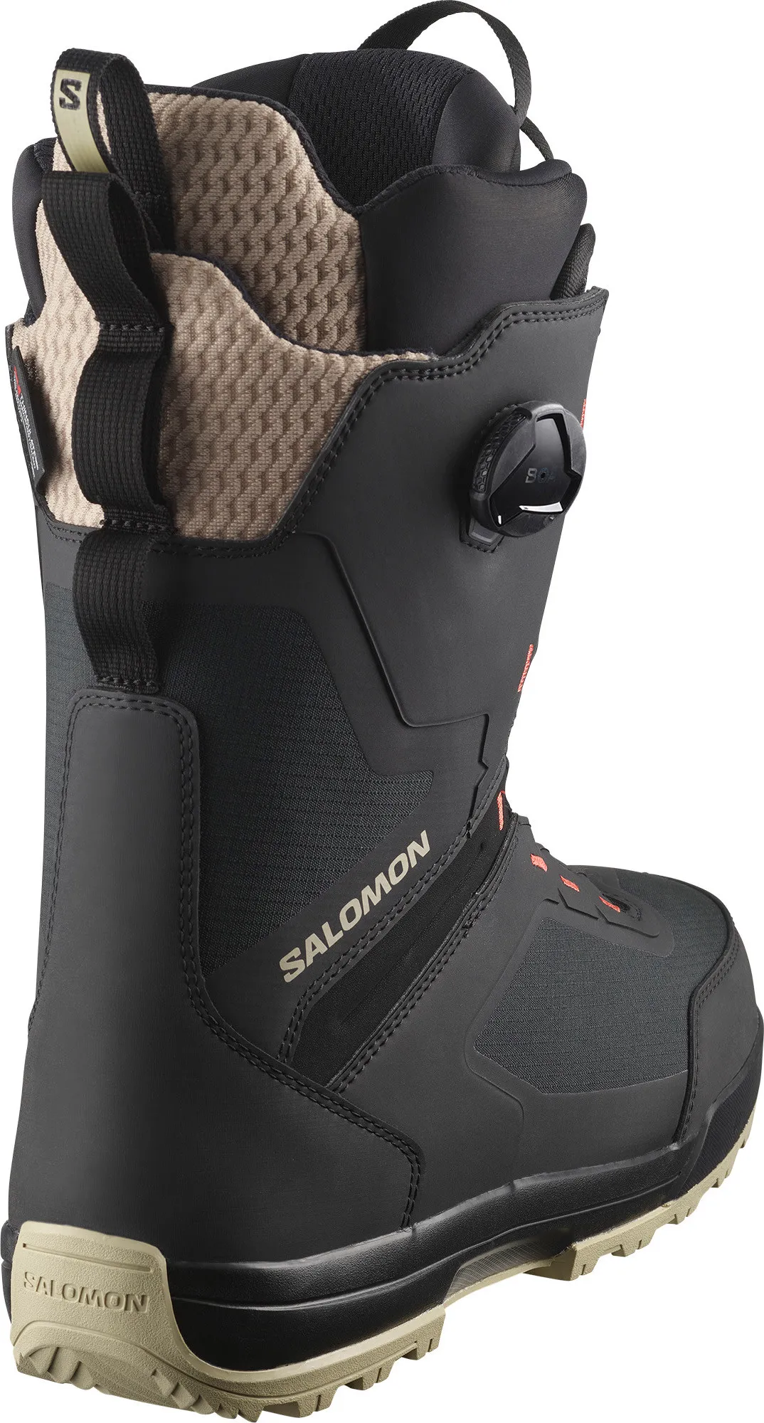 Salomon Men&#x27;s Echo Dual Boa Spray Green/Black/Hot Coral | Buy Salomon Men&#x27;s Echo Dual Boa Spray Green/Black/Hot Coral here | Outnorth