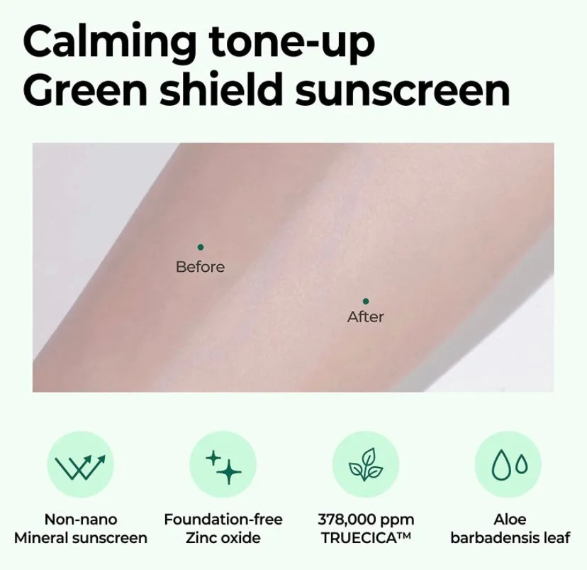 [SOME BY MI]Truecica Mineral Calming Tone-Up Suncream / SPF50 , PA     / 1.69Oz, 50ml / Brightening and Calming Effect