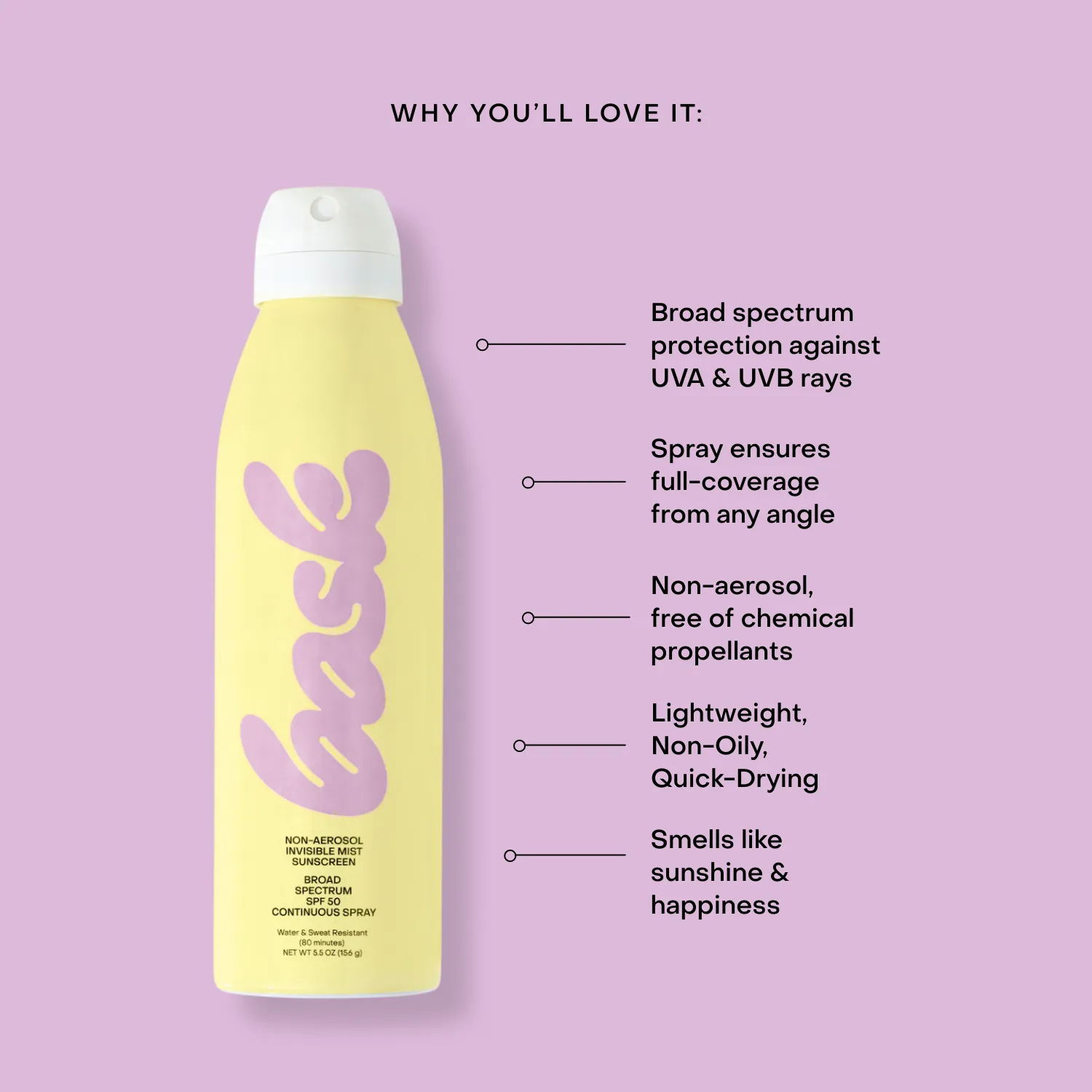 SPF 50 Non-Aerosol Spray