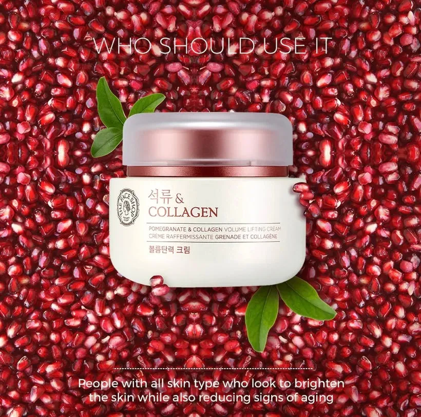 [The Face Shop] Pomegranate and Collagen Volume Lifting Cream