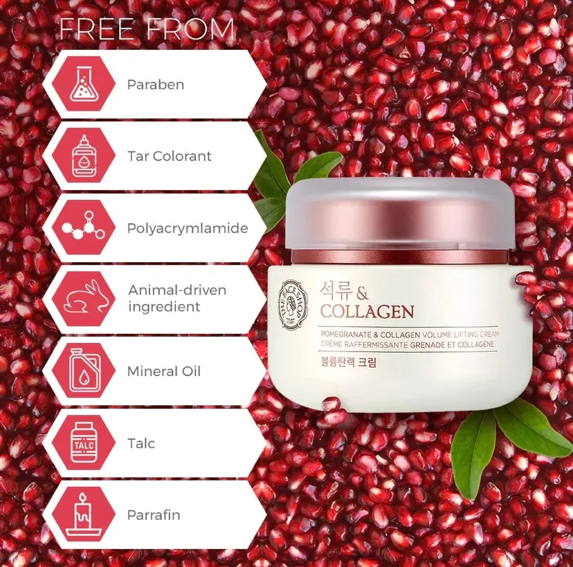 [The Face Shop] Pomegranate and Collagen Volume Lifting Cream