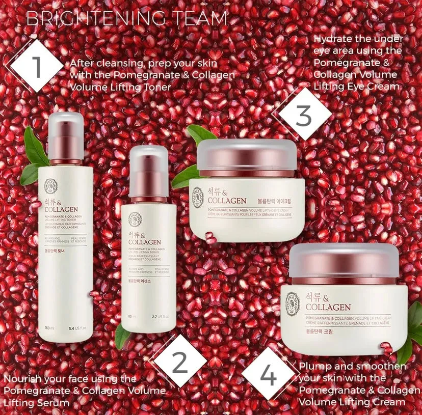 [The Face Shop] Pomegranate and Collagen Volume Lifting Cream