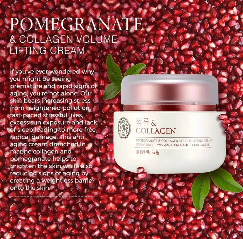 [The Face Shop] Pomegranate and Collagen Volume Lifting Cream