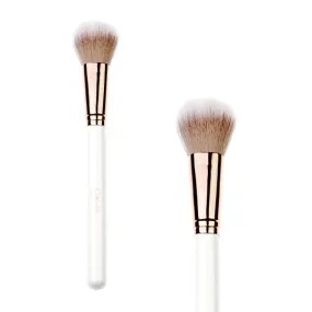 Vegan Blush Brush | White & Rose Gold